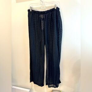 Sexy Sheer Pants Cover up